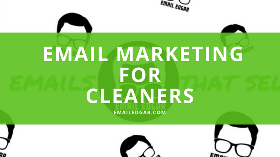email marketing for cleaners